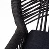 Adiko Leatherette Bar Stool (Black Colour)