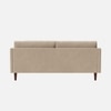 Tharoli Velvet 2 Seater Sofa Cream Colour