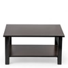 Boston Coffee Table - Dark Walnut Finish - Large