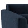 Lewis Sofa (Colour : Cobalt, Cushion : Soft, Seater : 3+1+1)