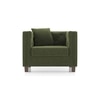 Windsor Sofa Set (Colour : Moss Green , Seater : 3+1+1)