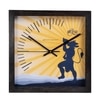 Jai Shri Ram Printed Wooden Wall Clock