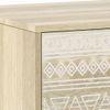 Ivara Solid Wood Chest of 5 Drawers in Natural Finish