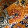 Greta Orange Solid Hand-Tufted Wool 8X5 Feet Carpet