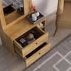 Hexa Red Wooden Dressing Table in Giant Wood Colour