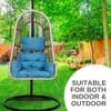 Premium Diesel Single Seater Spyder Honey Swing Chair Blue