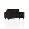 Verona Premium 2 Seater Fabric Sofa in Deep Brown Velvet Colour
