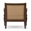 Upland Accent Sofa Chair in Walnut Finish