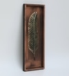 W-PARK Abstract Metal Wall Decor in Multicolor Set of 1