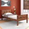 Lipe Non Storage Single Bed In Teak Finish