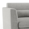 Lewis Sofa (Colour : Vapour Grey, Cushion : Soft, Seater : 3+1+1)