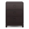 Magellan Solid Wood Bedside Table in Mahogany Finish