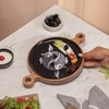 Ireka Home Fintastic Wooden Serving Board with Enamel
