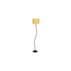 Deven Yellow Cotton Shade Floor Lamp