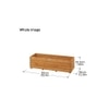 Wood Deco Rectangular Planter 90cm