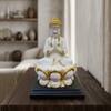 Devotional Sacred Serenity Buddha Statue in White Colour