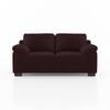 Esquel Premium 2 Seater Fabric Sofa in Deep Plum Velvet Colour
