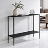 Regan Metal Console Table in Black Colour