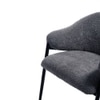 Vale Fabric Dining Chair in Grey Colour