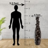 Brown Fiber Glass Magnum Lamp Water Fountain
