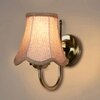 Devansh Steel Wall Mounted Lamp With Beige Jute Shade