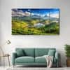 The Castle Decor Nature Art Wall Painting Wooden Framed 27x48 Inch (Style 20)