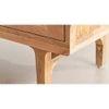 Scala chest of drawers solid wood matte finish