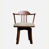 Vanilla Fabric Accent Chair in Cream Colour