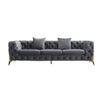 Norman Fabric Sofa - Grey