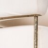 Buda Fabric Lounge Chair in Gold Colour
