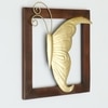W-Arya Abstract Metal Wall Decor in Gold Set of 1