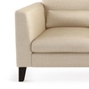Lewis 2 Seater Fabric Sofa in Pearl Colour
