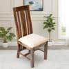 Columbus Sheesham Wood Dining Chair Set of 2 in Teak Finish