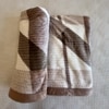 Ella Multicolor Abstract Wool Single Bed Blanket 350 Gsm