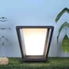 Eliante Zyvion Grey Aluminium Wall Light With E27 Holder In Grey Colour