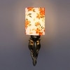 Devansh Metal Electric Wall Light in Antique Gold Colour with Multi Shade Count of 1 Light
