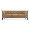 Weston 3 Seater Leather Sofa in Camel Colour