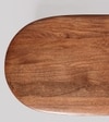 Qwerty Solid Wood Coffee Table In Dark Brown Finish