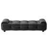 Melon Velvet 5 Feet Ottoman Bench in Dark Grey  Color