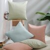 Set Of 5 Jacquard Square Cushion Covers