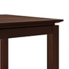 Diner 6 Seater Dining Table With Diner Upholstered Chairs and Bench (Finish : Dark Walnut, Chair Colour : Grey)