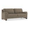 Farina Premium 3 Seater Fabric Sofa in Mist Brown Colour