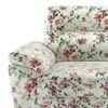 Adelaide Luxe 3 Seater Fabric Sofa in Clara Velvet Colour