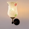 Devansh Metal Electric Wall Light in Black Colour with Multi Shade Count of 1 Light