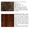 Newport wood Dining Chair in Taupe Brown Velvet Upholstery with PROVISIONAL TEAK FINISH
