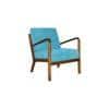 Solitude Accent Chair ( Blue Texture)