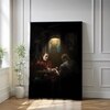 The Castle Decor Dark Cinematic Villain Wall Art Framed Painting 20x30 Inch