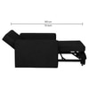 Eden  Pull Out Sofa cum Bed  in Black Colour