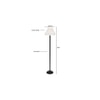Jaime Black Cotton Shade Floor Lamp