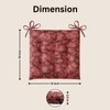 Lx Polyester Chair Pad Red Pc 6